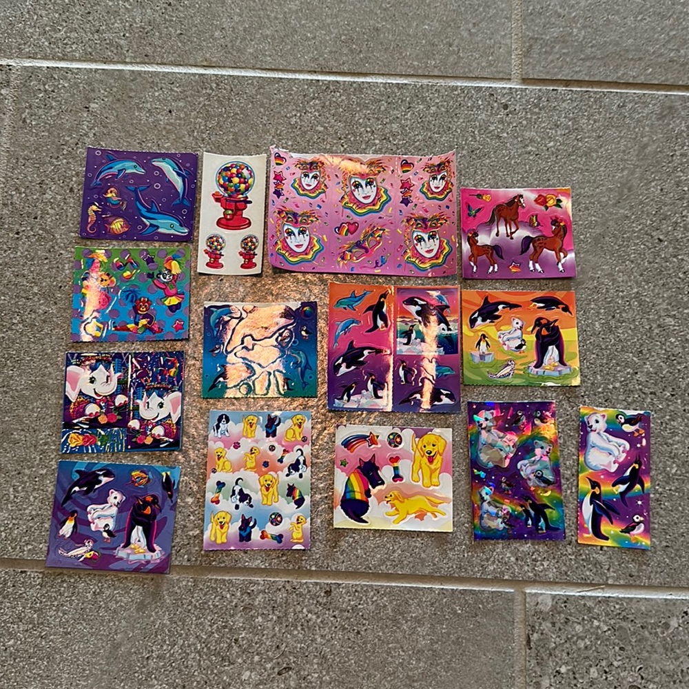 Lisa Frank stickers